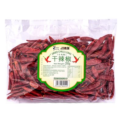 CLH Dried Chilli &lpar;Long&rpar; 川老匯 乾辣椒 &lpar;小米椒&rpar;