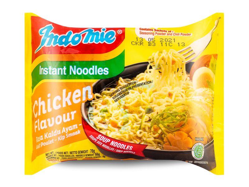 Click Here To Enlarge This Photo Of Indomie Chicken Flavour Instant Noodles