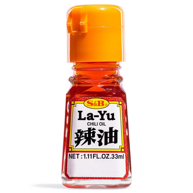 Click Here To Enlarge This Photo Of S&B La-Yu Chilli Oil 辣油