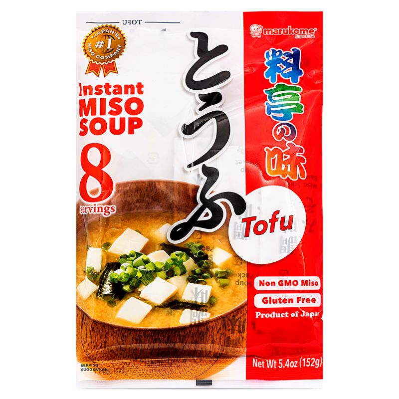 Click Here To Enlarge This Photo Of Marukome Instant Miso Soup &lpar;Tofu & Wakame Seaweed&rpar; とうふ