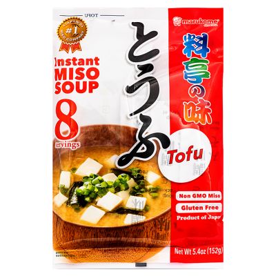 Marukome Instant Miso Soup &lpar;Tofu & Wakame Seaweed&rpar; とうふ