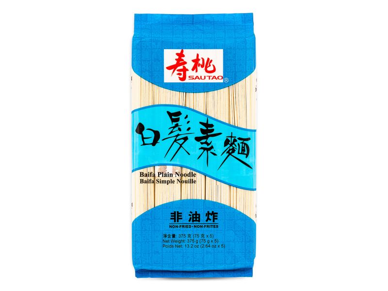 Click Here To Enlarge This Photo Of Sau Tao Baifa Plain Noodles 壽桃牌 白髪素麵