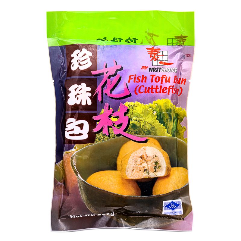 Click Here To Enlarge This Photo Of First Choice Fish Tofu Bun &lpar;Cuttlefish&rpar; 泰一 珍珠包花枝