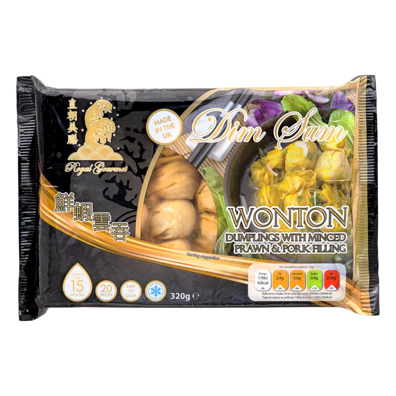 Click Here To Enlarge This Photo Of Royal Gourmet Prawn Wonton 皇朝美膳 鮮蝦雲吞