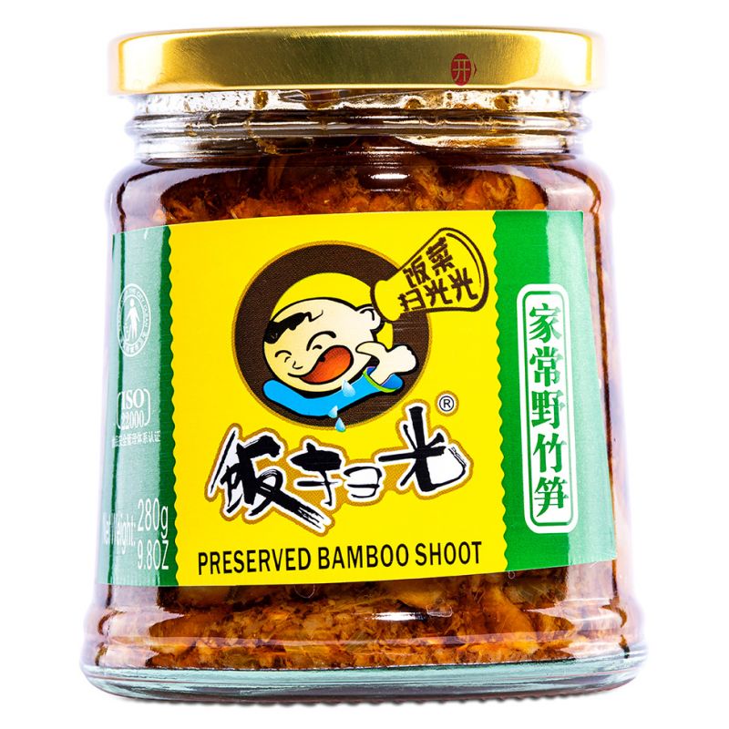 Click Here To Enlarge This Photo Of FSG Preserved Bamboo Shoot 飯掃光 家常竹笋