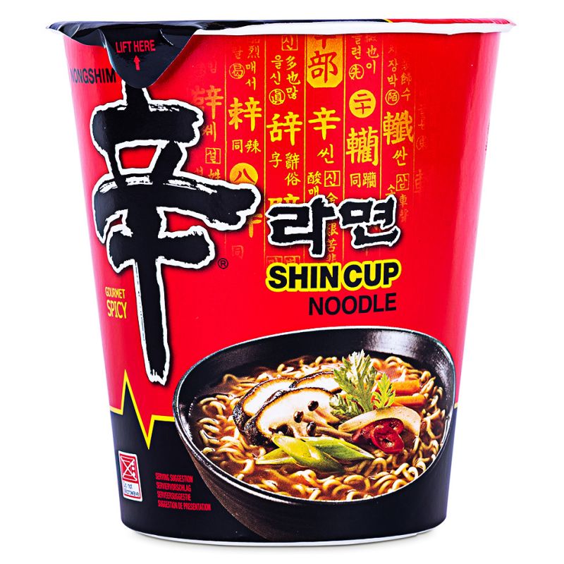 Click Here To Enlarge This Photo Of Nong Shim Shin Cup Noodle &lpar;S&rpar; 農心 辛拉麵杯面 &lpar;小&rpar;