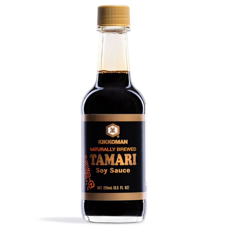Click Here To Enlarge This Photo Of Kikkoman Naturally Brewed Tamari Soy Sauce 萬字 溜醬油