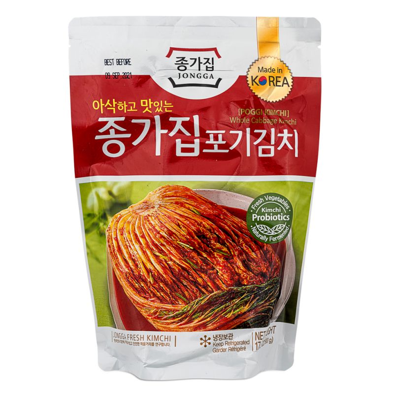 Click Here To Enlarge This Photo Of Jongga Poggi Kimchi &lpar;Whole Cabbage Kimchi&rpar; 종가집 포기김치