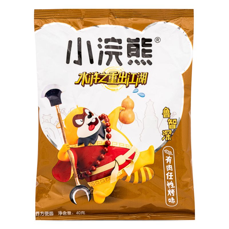 Click Here To Enlarge This Photo Of Uni Noodle Snack &lpar;BBQ&rpar; 统一 小浣熊乾脆麵烤肉味