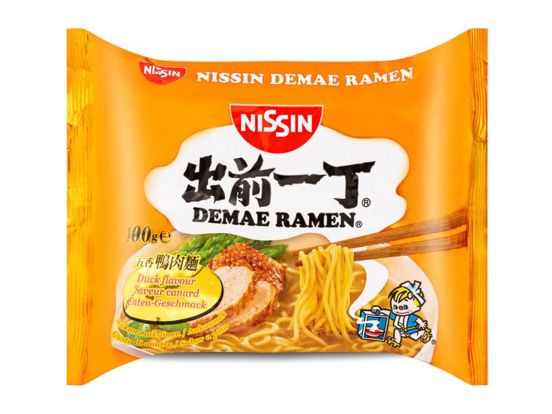 Click Here To Enlarge This Photo Of Nissin Duck Flavour Noodles 出前一丁 五香鴨肉麵