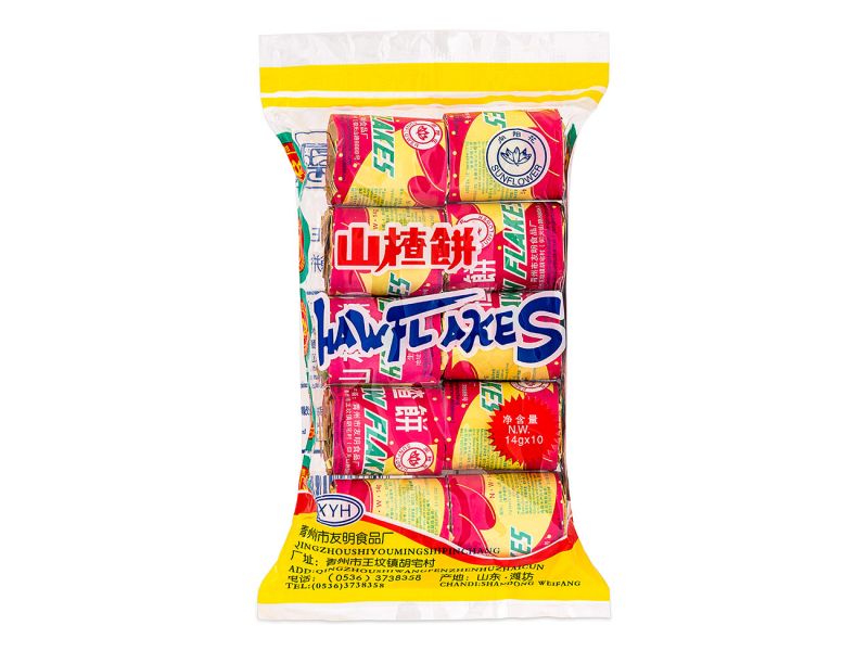 Click Here To Enlarge This Photo Of Haw Flakes 山楂餅