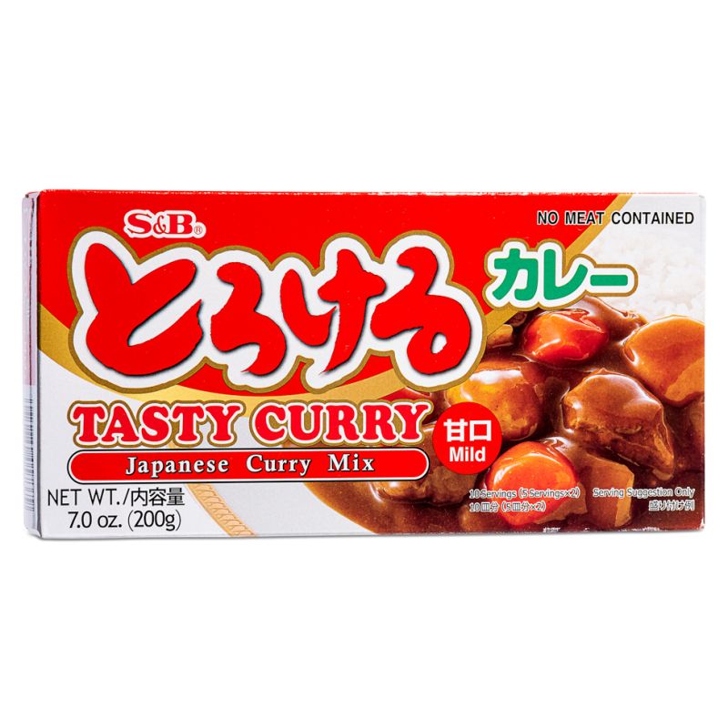 Click Here To Enlarge This Photo Of S&B Tasty Curry Japanese Curry Mix &lpar;Mild&rpar; とろける カレー &lpar;甘口&rpar;