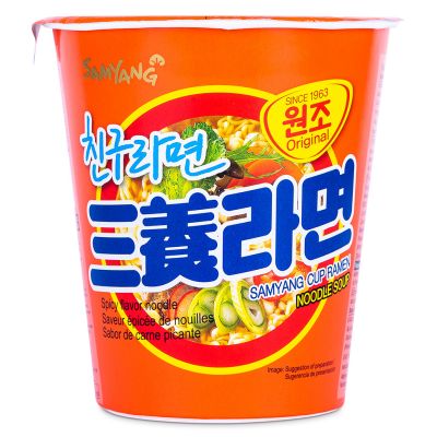 Samyang Spicy Flavour Cup Ramen 三養라면