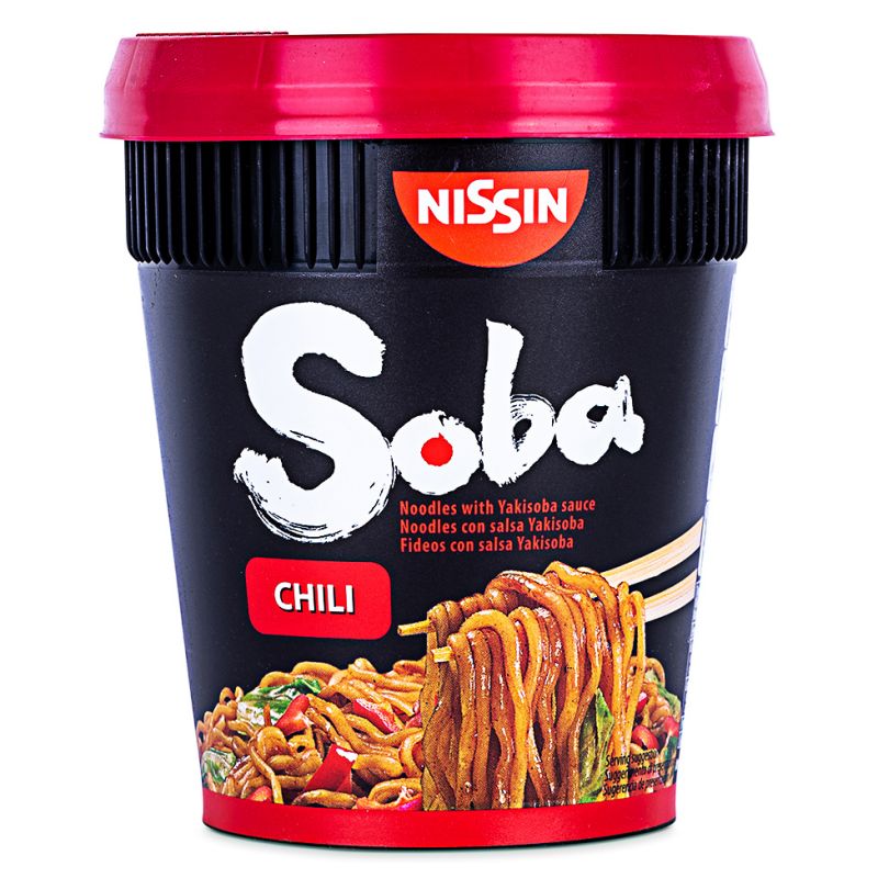 Click Here To Enlarge This Photo Of Nissin Soba Cup Noodles &lpar;Chilli&rpar;