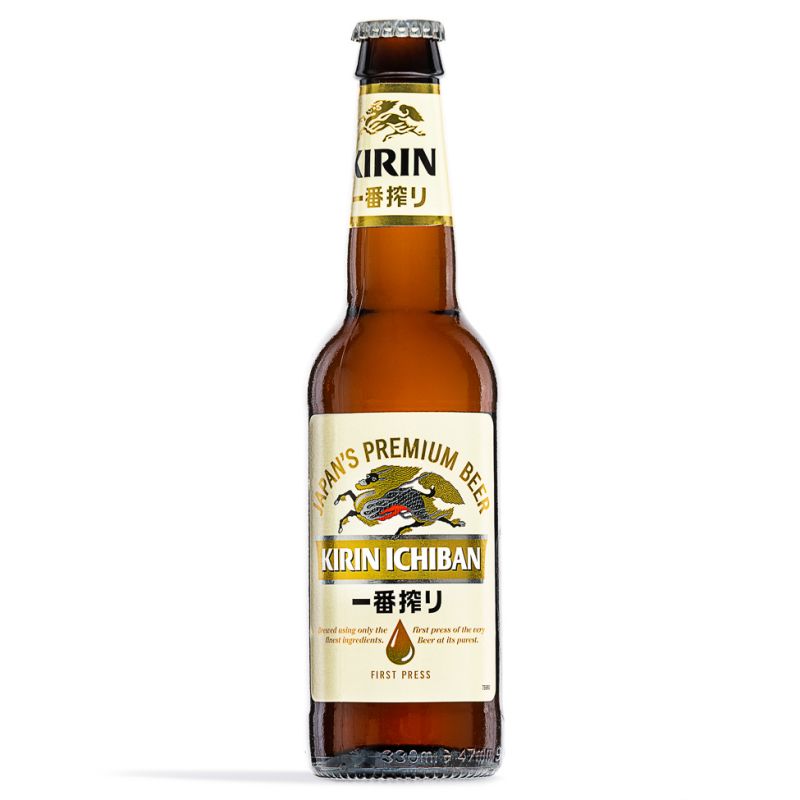 Click Here To Enlarge This Photo Of Kirin Ichiban Japan's Premium Beer 一番搾り