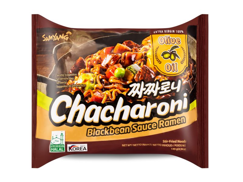 Click Here To Enlarge This Photo Of Samyang Chacharoni Black Bean Sauce Ramen 짜짜로니