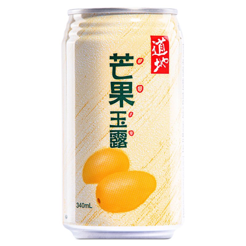 Click Here To Enlarge This Photo Of Tao Ti Mango Juice Drink With Nata De Coco 道地 芒果玉露