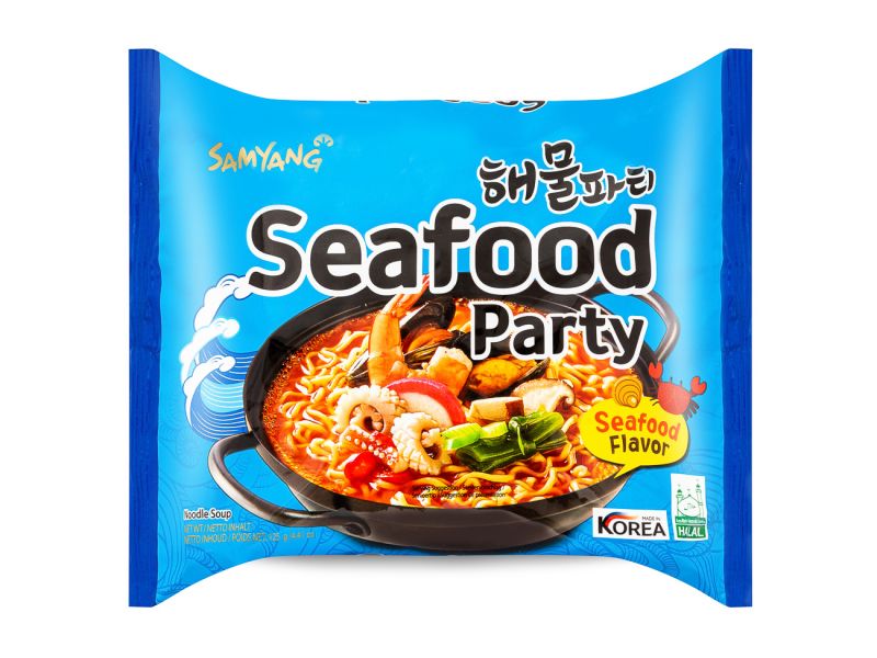 Click Here To Enlarge This Photo Of Samyang Seafood Party Ramen 해물파티