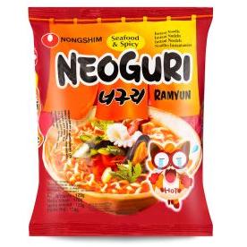 Nong Shim Neoguri Ramyun Noodle Soup &lpar;Seafood & Spicy&rpar; 너구리매운맛