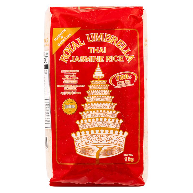 Click Here To Enlarge This Photo Of Royal Umbrella Thai Jasmine Rice 1kg