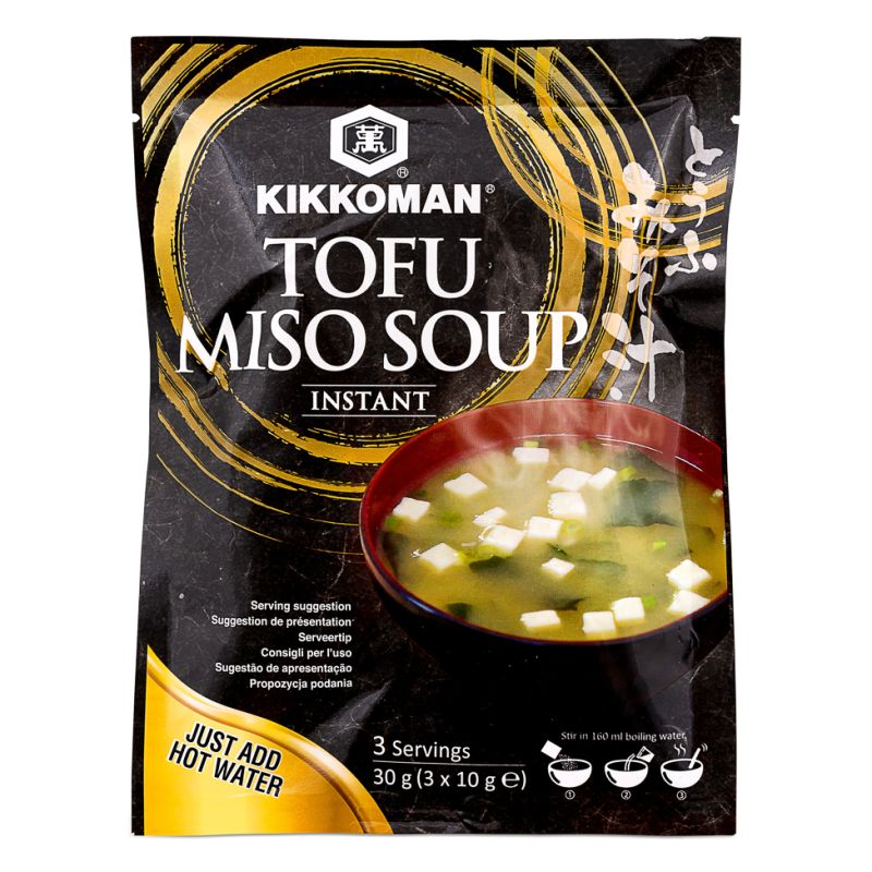 Click Here To Enlarge This Photo Of Kikkoman Instant Tofu Miso Soup