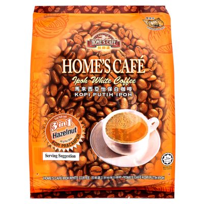Home's Cafe Malaysia Ipoh 3 in 1 White Coffee &lpar;Hazelnut&rpar; 故鄉濃 馬來西亞怡保白咖啡榛果味