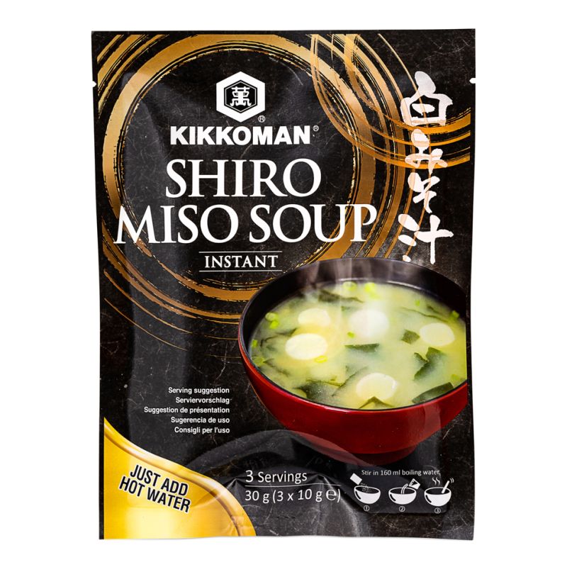 Click Here To Enlarge This Photo Of Kikkoman Instant Shiro Miso Soup