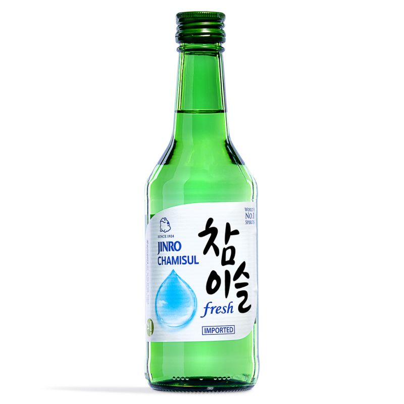 Click Here To Enlarge This Photo Of Jinro Chamisul Fresh Soju 참이슬