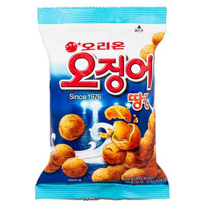 Orion O Cracker &lpar;Peanut Ball&rpar; 오리온 오징어 땅콩