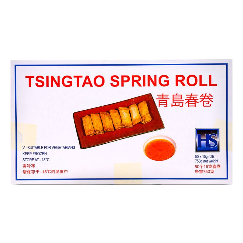 Click Here To Enlarge This Photo Of Tsingtao Spring Rolls &lpar;Vegetarian&rpar; 青島春卷