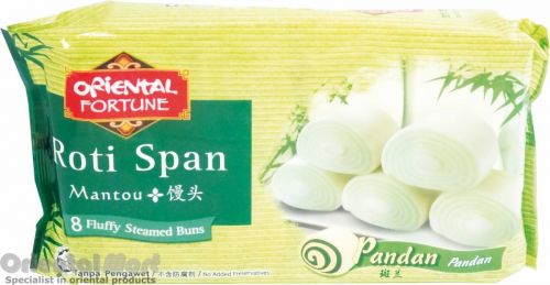 Click Here To Enlarge This Photo Of Oriental Fortune Steamed Buns Mantou &lpar;Pandan&rpar; 班蘭饅頭