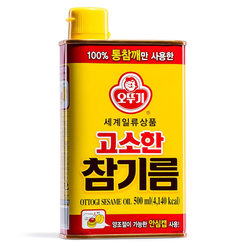 Click Here To Enlarge This Photo Of Ottogi Sesame Oil 오뚜기 고소한 참기름 &lpar;L&rpar;