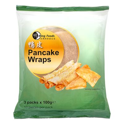 Ming Foods Pancake Wraps 鴨皮 &lpar;3 x 10pcs&rpar;