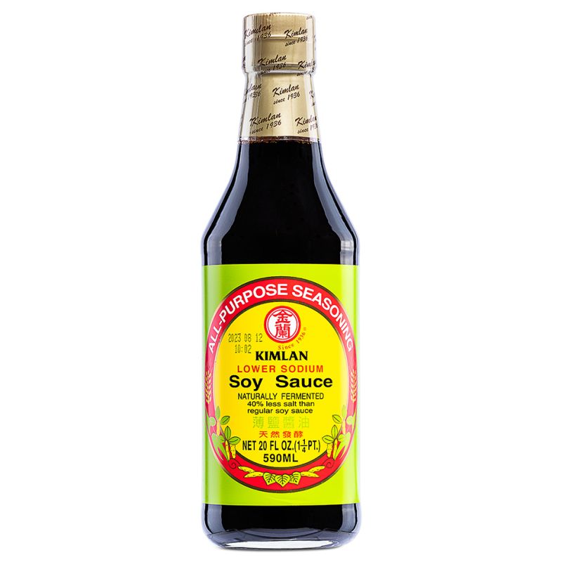 Click Here To Enlarge This Photo Of Kimlan Lower Sodium Soy Sauce 金蘭 薄鹽醬油