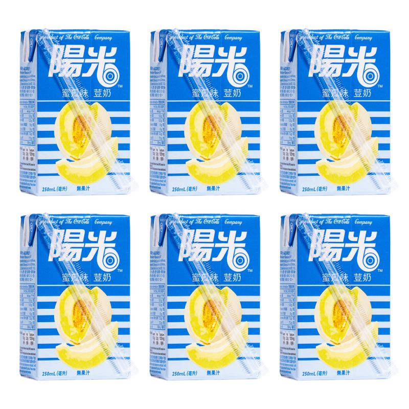 Click Here To Enlarge This Photo Of Hi-C Melon Flavoured Soya Milk 陽光 蜜瓜味荳奶