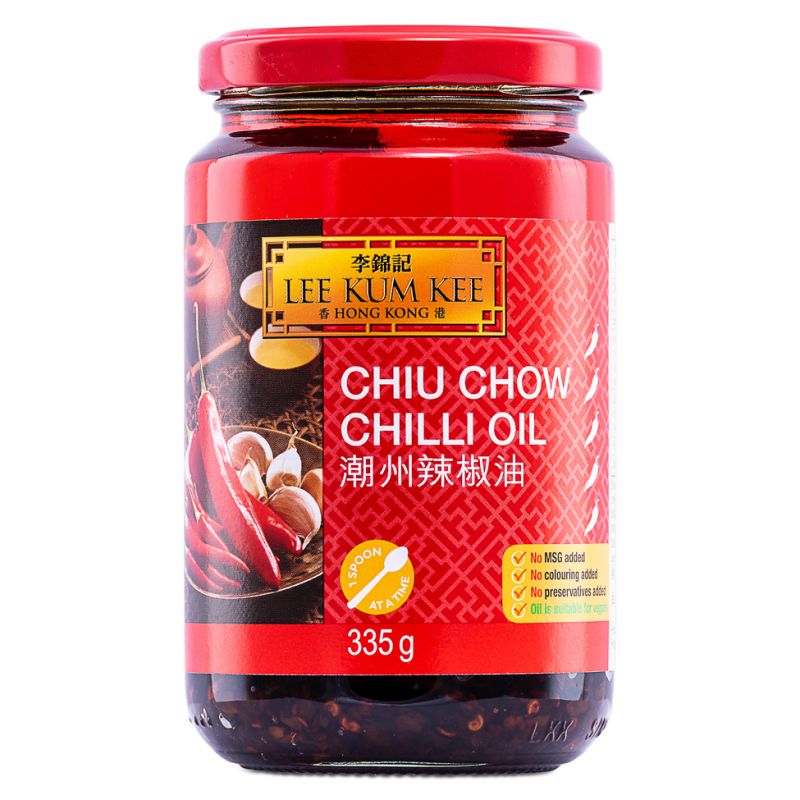 Click Here To Enlarge This Photo Of Lee Kum Kee Chiu Chow Chilli Oil 李錦記 潮州辣椒油