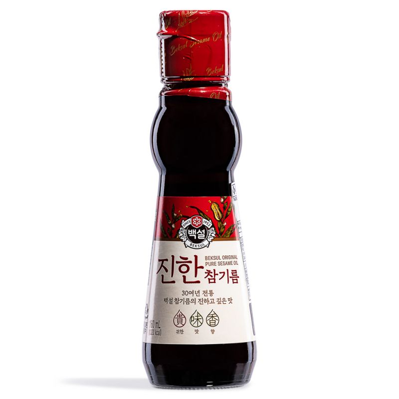 Click Here To Enlarge This Photo Of Beksul Sesame Oil 백설 고소한참기름 &lpar;S&rpar;