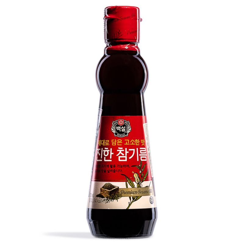 Click Here To Enlarge This Photo Of Beksul Sesame Oil 백설 고소한참기름 &lpar;M&rpar;