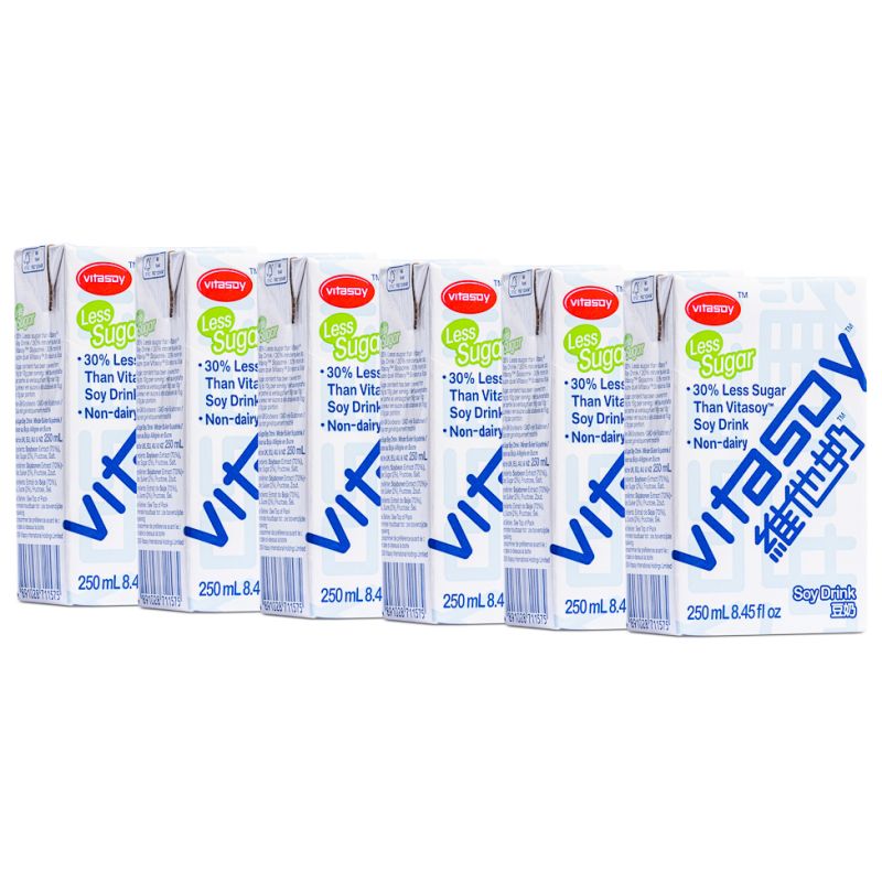 Click Here To Enlarge This Photo Of Vitasoy Less Sugar Soy Drink 維他 低糖維他奶