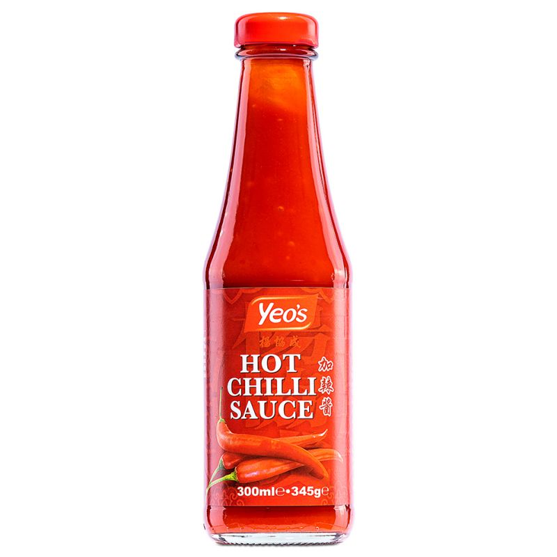 Click Here To Enlarge This Photo Of Yeo's Hot Chilli Sauce 楊協成 加辣醬