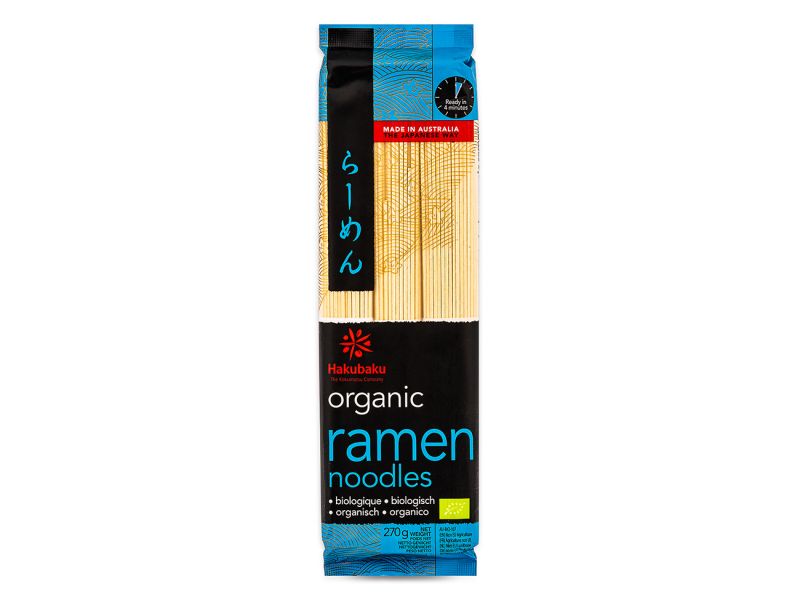 Click Here To Enlarge This Photo Of Hakubaku Organic Ramen Noodles らーめん