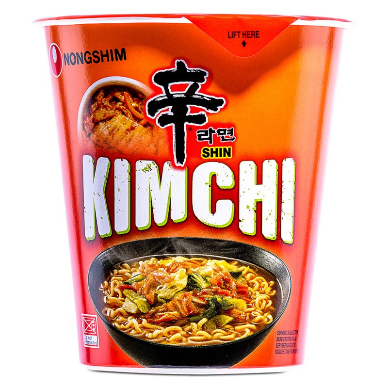 Click Here To Enlarge This Photo Of Nong Shim Shin Kimchi Ramyun Cup Noodle 農心 泡菜辛拉麵杯麵