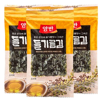 Dong Wang Roasted Laver &lpar;Perilla Oil&rpar; 들기름김