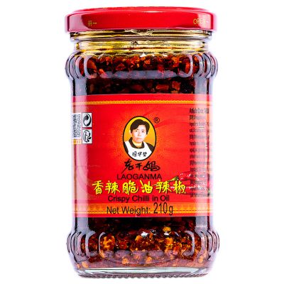 Laoganma Crispy Chilli Oil 老干媽 香辣脆油辣椒