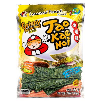 Tao Kae Noi Crispy Seaweed &lpar;Wasabi Flavour&rpar; 小老闆 脆紫菜 &lpar;山葵味&rpar;