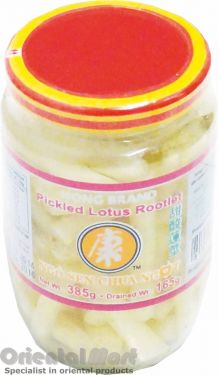 Click Here To Enlarge This Photo Of Hong Brand Pickled Lotus Rootlet 甜酸蓮莖