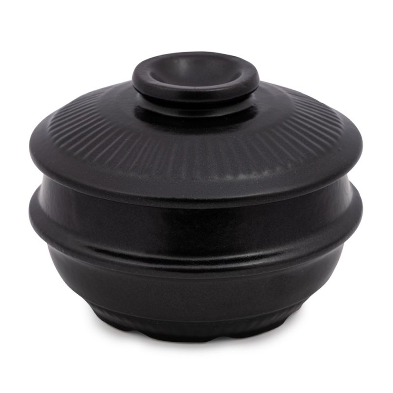 Click Here To Enlarge This Photo Of Korean Clay Pot with Lid &lpar;14cm&rpar;