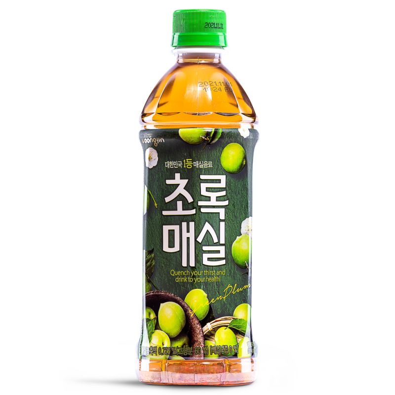 Click Here To Enlarge This Photo Of Woongjin Green Plum Drink &lpar;Bottle&rpar; 초록매실