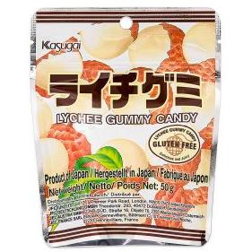 Kasugai Lychee Gummy Candy ライチグミ