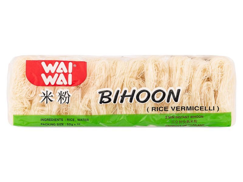 Click Here To Enlarge This Photo Of Wai Wai 3 Minute Instant Bihoon Rice Vermicelli 三分鐘快熟米粉